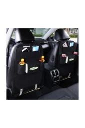 Araba Koltuk Arkası Eşya Düzenleyici Organizer Keçe Çanta Kılıf Araç Koltuk Arkası Düzenleyici - 2