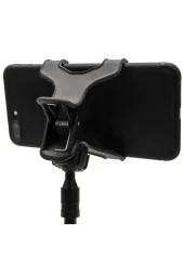 Siyah Oynar Başlıklı Akrobat Telefon Tutucu Portatif Telefon Tutma Aparatı - 5