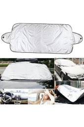 Araç Oto Ön Cam Brandası Güneş Kar Ve Buz Koruyucu Su Geçirmez Ön Cam Koruyucu Branda Örtü - 1