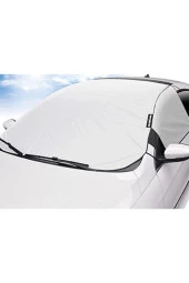 Araç Oto Buzlanma Önleyici Araba Cam Üstü Kar Örtüsü Su Geçirmez Ön Ve Yan Cam Koruma Brandası - 1