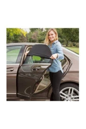 2 Adet Arka Yan Cam Oto Güneşlik Perde Çocuklar Için Araç Perdesi - 6