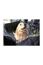 Koltuk Sıvı Su Geçirmez Kumaş Araba Oto Araç Arka Koltuk Kedi Köpek Için Koltuk Örtüsü Kılıfı Havuzu - 1