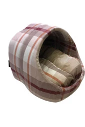 Iç Mekan Kedi Ve Köpek Yatağı Evi Elyaf Dolgu Minderli Yatak - 1