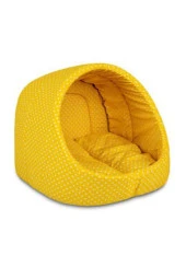 Iç Mekan Kedi Ve Köpek Yatağı Evi Elyaf Dolgu Minderli Yatak - 2