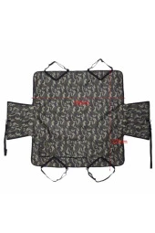 Sıvı Geçirmez Köpek Yatağı Araç Oto Içi Kamuflaj Desen Köpek Örtüsü - 3