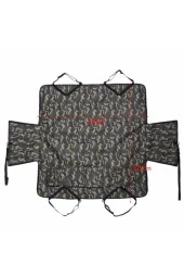 Sıvı Geçirmez Kamuflaj Desenli Araç Içi Koltuk Kedi Köpek Örtüsü - 5