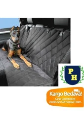 Araba Oto Kılıfı Arka Koltuk Kedi Köpek Koltuk Kılıfı Araç Içi - 1