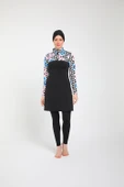 Chelly Kadın Likralı Tam Kapalı Tesettür Mayo S 3755 - 7