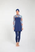 Chelly Kadın Likralı Tam Kapalı Tesettür Mayo S 3755 - 1