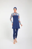 Chelly Kadın Likralı Tam Kapalı Tesettür Mayo S 3755 - 3
