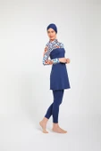 Chelly Kadın Likralı Tam Kapalı Tesettür Mayo S 3755 - 5