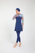 Chelly Kadın Likralı Tam Kapalı Tesettür Mayo S 3755 - 4