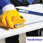 Şerit Metal Bükülebilir Metre 3 m x 16 mm Sarı Renk Düğmeli Ölçüm Ölçme Plastik Kasalı thumbnail 5