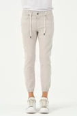 Erkek Lastikli Sknny Fit Kot Pantolon  Taş - 7