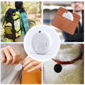 Coofbe Apple Lisanslı Akıllı Takip Cihazı Air Tag GPS Kedi Köpek Araç Bavul Araç Takip Cihazı Airtag - 1