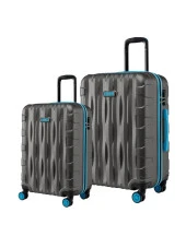 2'li Valiz Seti Orta Boy - Kabin Boy Antrasit 1167 thumbnail 1