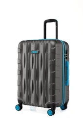 2'li Valiz Seti Orta Boy - Kabin Boy Antrasit 1167 thumbnail 2