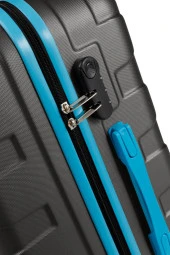 2'li Valiz Seti Orta Boy - Kabin Boy Antrasit 1167 thumbnail 5