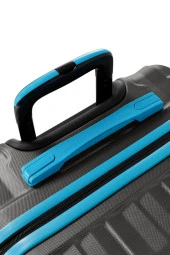 2'li Valiz Seti Orta Boy - Kabin Boy Antrasit 1167 thumbnail 6