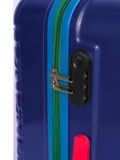 Kabin Boy %100 Polikarbon Valiz 4x2 Teker Lacivert 1089 thumbnail 4