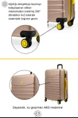 Kabin Boy Valiz 4x2 Teker Altın 1168 thumbnail 3