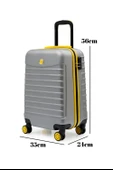 Kabin Boy Valiz 4x2 Teker Gri 1168 thumbnail 4