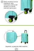 Kabin Boy Valiz 4x2 Teker Su Yeşili 1169 thumbnail 2