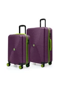 2'li Valiz Seti Büyük Boy - Kabin Boy Mor 1169 thumbnail 1