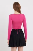Kadın Allegro Crop  Pembe - 5