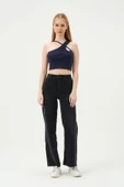 Kadın Askılı Crop Kaşkorse   İndigo - 3