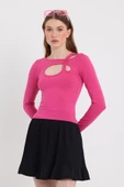 Kadın allegro T-shirt Pembe - 1
