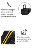 2'li Valiz Seti Büyük Boy - Orta Boy Siyah 1168 thumbnail 3