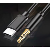 QASUL Samsung Xiaomi Uyumlu Aux Kablosu Type-C To Jack Çevirici Dönüştürücü Kablo - 1