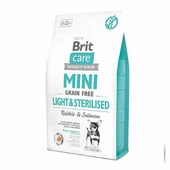 Brit Care Mini Light Sterilised Tavşan ve Somonlu Tahılsız Kısırlaştırılmış Köpek Maması 2 Kg - 1