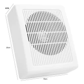 Nwork Wall Eco-6 Sütun Hoparlör 16Cm 10 Watt Trafolu Beyaz 1 Adet - 3