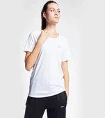 Lescon 24S-2208-24B Kadın V Yaka Kısa Kollu T-shirt - 12