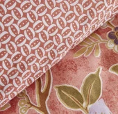 Karacahome Pasares Pembe %100 Pamuk Tek Kişilik Nevresim Takımı - 5