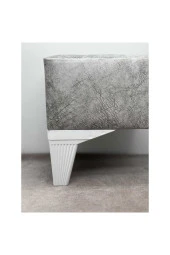 Mobilya Koltuk Çekyat Baza Chester Tv Ünitesi Ayağı Stylish Beyaz 12 Cm 4 Adet thumbnail 1