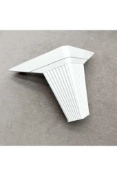 Mobilya Koltuk Çekyat Baza Chester Tv Ünitesi Ayağı Stylish Beyaz 12 Cm 4 Adet thumbnail 4