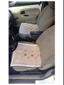 Drexpress Lastikli Üniversal Tüm Araçlar Için Oto Koltuk Kılıfı Hasır Koruyucu Terletme Yapmaz 3 Parça Desen Değişkendir - 3