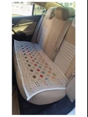 Drexpress Lastikli Üniversal Tüm Araçlar Için Oto Koltuk Kılıfı Hasır Koruyucu Terletme Yapmaz 3 Parça Desen Değişkendir - 6