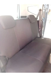 Drexpress Oto Koltuk Kılıfı Tam Set Üniversal Siyah Renk 8 Parça - 4