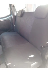 Drexpress Oto Koltuk Kılıfı Tam Set Üniversal Siyah Renk 8 Parça - 5