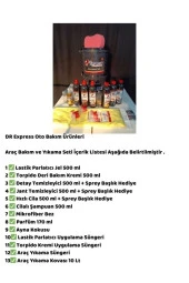 Drexpress 13 Parça Full Oto Bakım Seti Araç Yıkama Seti Oto Bakım Ürünleri - 2