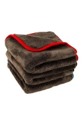 Drexpress Mikrofiber Kalın 60x90 Cm Süper Emici Çift Yüzlü Araç Kurulama , Cila Bezi Ekstra Parlaklık Gri - 4
