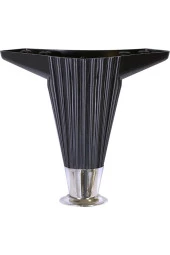 Mobilya- Tv Ünitesi- Komidin -sehpa Ayağı Wetra Siyah Krom 12 Cm 4 Adet thumbnail 1