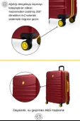 Kabin Boy Valiz 4x2 Teker Bordo 1168 - 2