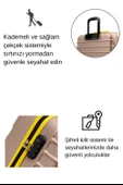 Büyük Boy Valiz 4x2 Teker Altın 1168 thumbnail 4