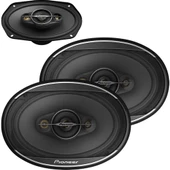 Pıoneer TS-A6968S 6x9 450 Watt 90RMS 16 x 24 cm Oval Oto Hoparlör (2li Takım) - 1