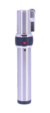 Zenit Çift Fonksiyonlu (Tek Torch Jet Alev - Soft Flame) Çakmak - Krom thumbnail 1